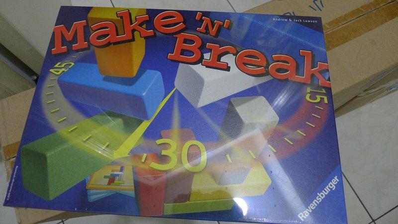 德國RV維寶RavenSburger桌遊Board Game疊疊樂 Make 'N' Break建築師lego LASY