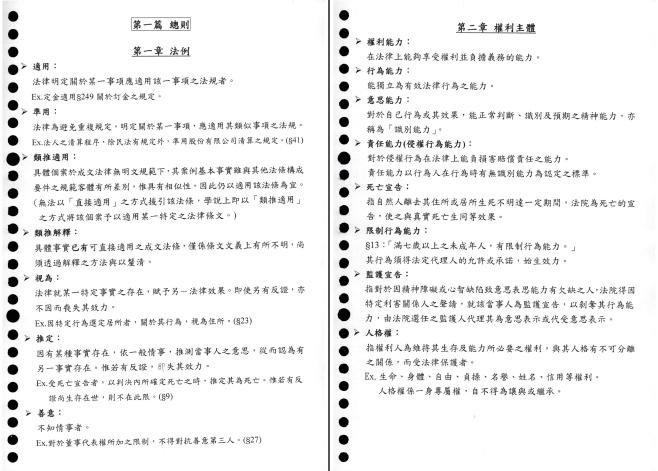 【高點許律師+志光陳曄】民法筆記_彩色PDF電子檔_(高普.稅特.地特)2023/112可適用
