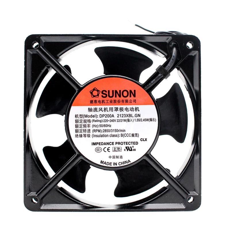 Sunon 建準 軸流風扇 120x38mm AC 交流 220V 4吋 12cm 12公分  12038 玄亞