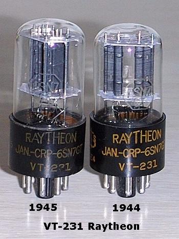 傑克的窩】老版RCA 6SN7GT黑矸3000元雙三極信號管真空管(一標2支