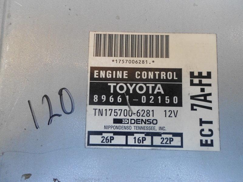 豐田TOYOTA COROLLA 94 95 1.8自排引擎供油電腦行車電腦ECT料號89661-02150 7A-FE