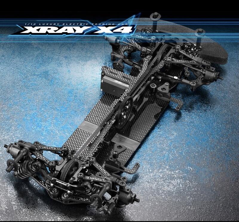 萬板】XRAY 300032 X4 2022最新版1/10高階電動房車KIT碳纖維底盤版