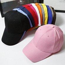 現貨♥VS♥ 棒球帽 可調節 帽子 遮陽 運動帽 透氣 高爾夫球 老帽 斜紋布 經典素面款 棉質高磅數 硬挺 棒球帽