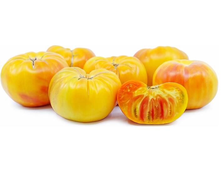 菠蘿番茄種子10顆~單果可達2磅重，紅黃雙色