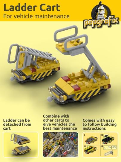 拖板車 基地 工程車 LEGO 樂高 星際大戰 pdf 搭建圖檔 可參考 
