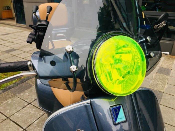 【R.S MOTO】Vespa  GTS300 大燈護鏡 大燈護片 大燈護目鏡 DMV
