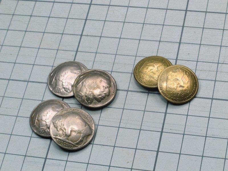 ☆☆《LEATHER CRAFT》美國印地安 硬幣釦飾 真品非復製復刻