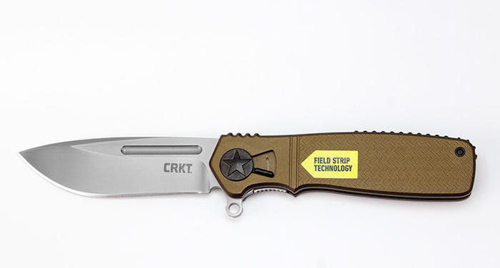 {伊豆的店2館} (世界名刀 CRKT) HOMEFRONT 可拆卸式折刀 Ken Onion設計 AUS 8鋼/收藏刀