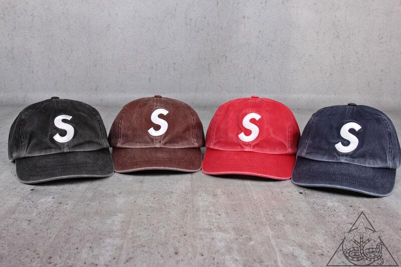 HYDRA】Supreme Pigment Print S Logo 6-Panel 老帽水洗S帽【SUP586