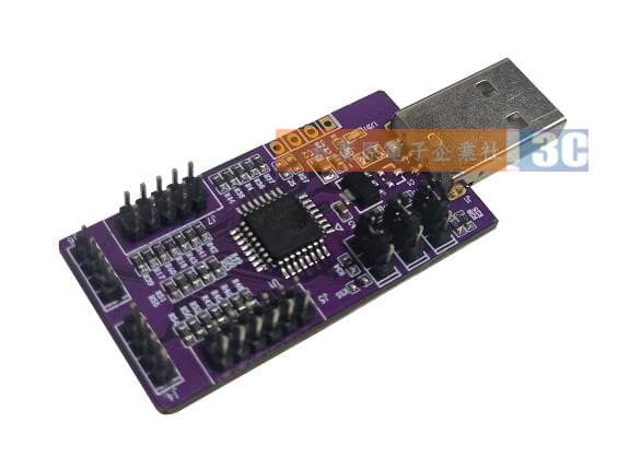 MCS-51 USB To UART、I2C、SPI(帶4路ADC、4路PWM、8數字IO 附nRF2401測試軟件) | 露天市集 | 全台 ...