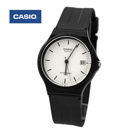 CASIO卡西歐 黑白簡約基本款手錶 中性款腕錶 日期顯示 防水50米【NE1433】原廠公司貨