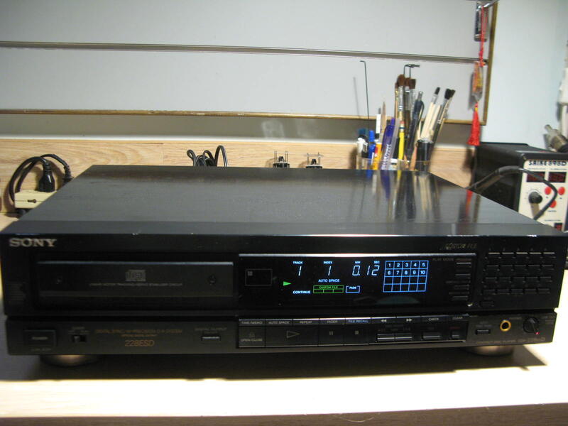 SONY CDP-228ESD CDプレーヤー KSS-151A 售KSS-151A雷射頭SONY