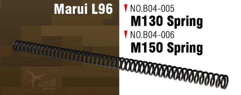 【KUI】Action Army Marui 馬牌 L96 手拉空氣槍用彈簧 狙擊槍 Spring 150M~48125