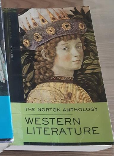 The Norton Anthology- Western Literature volume 1