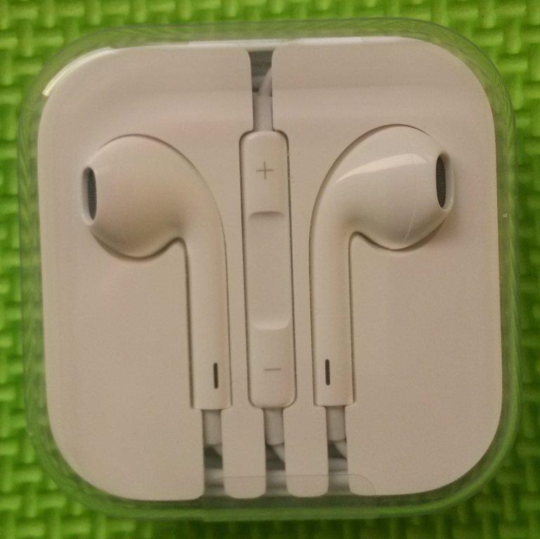 保證原廠全新Apple iPhone 5S 5C專用原廠耳機( EarPods 含線控與麥克風 ) 免持聽筒 選曲耳機 i5 雙耳 APPLE iPhone線控耳機