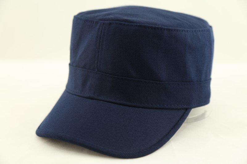 紫荊【素面 軍帽 藍色】棒球帽 高爾夫球帽 卡車貨車帽 板帽 老帽 鴨舌帽 網帽 漁夫帽 毛帽 扁帽