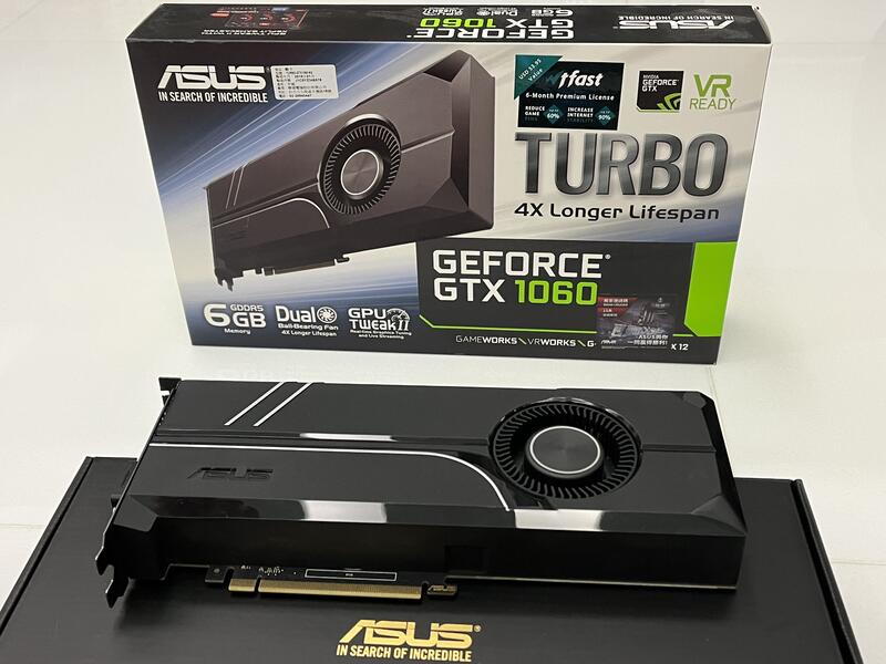 ASUS 華碩TURBO GTX1060 6G DDR5 顯示卡| 露天市集| 全台最大的網路