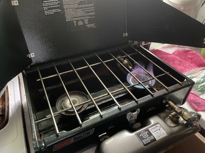 Coleman Dual Fuel Campstove 424 去漬油,汽油兩用汽化爐| 露天市集