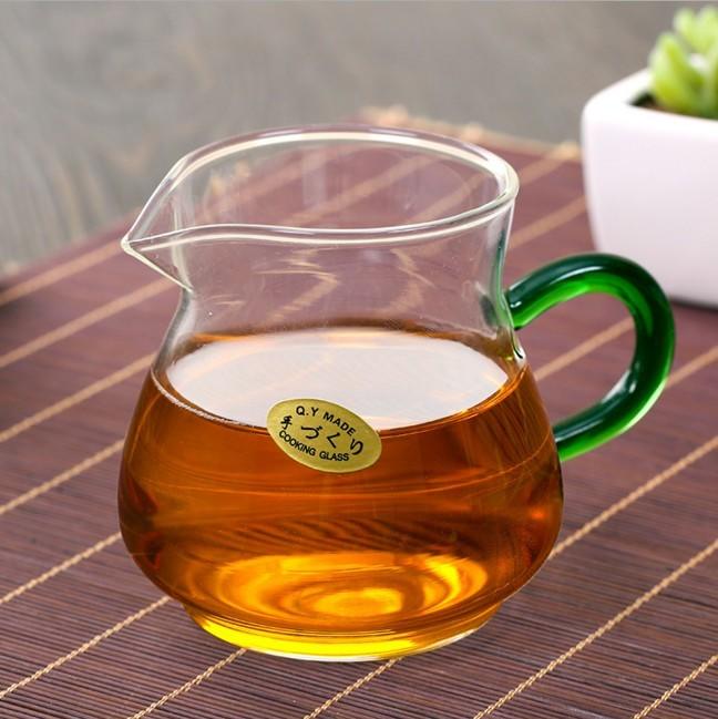 【聚元堂】琉璃公杯加厚耐熱玻璃泡茶用具-小壼型茶海