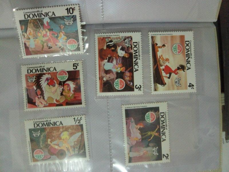 DOMINICA 多米尼克 1980 小飛俠 卡通郵票