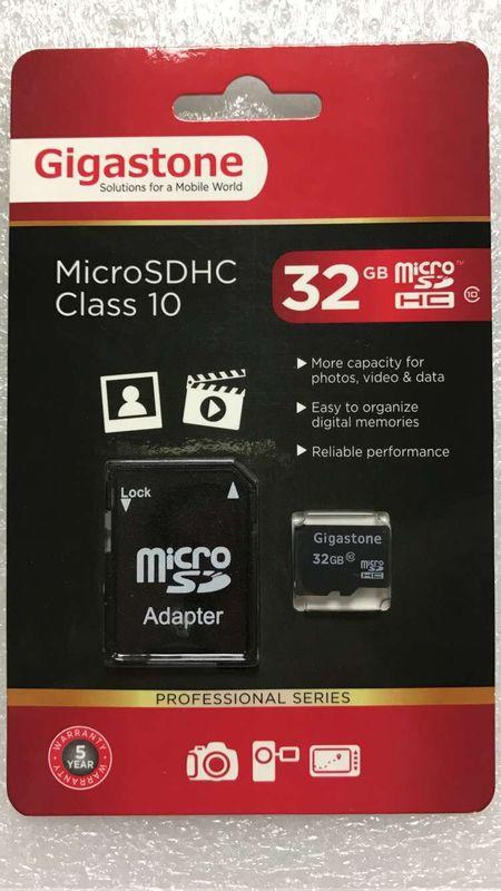 【勁昕科技】Gigastone 立達 MicroSDHC T-Flash Class10/C10 32GB 全國聯保