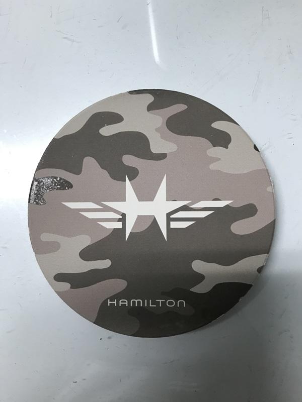 Hamilton 迷彩 陶土材質  杯墊  漢米爾頓