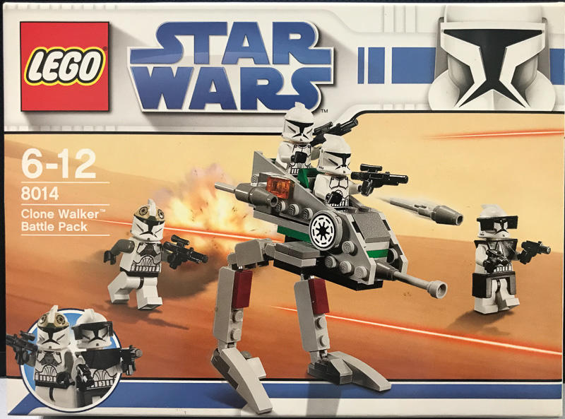 LEGO樂高-8014-星戰系列-Clone Walker Battle Pack-絕版品-最後一盒