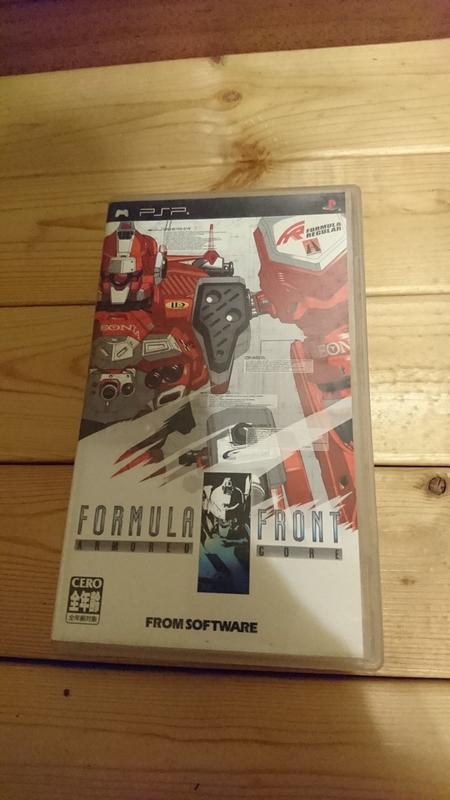 PSP Armored Code Formula Front 機戰傭兵 前線方程式 日版 正版 遊戲