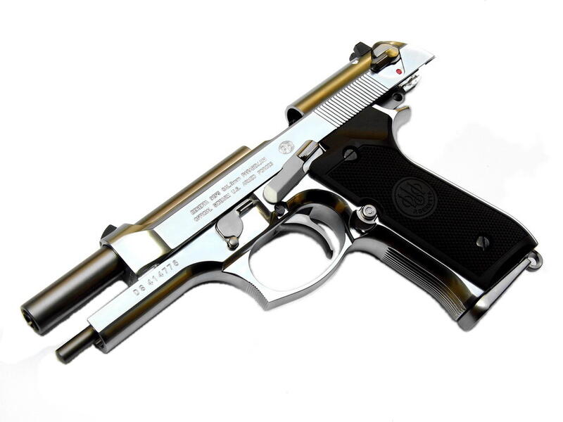 鬼島八芝蘭 WE Beretta M9 92 沙漠風暴 刻字版 全金屬 單/連發GBB手槍 瓦斯槍 無軌銀色 | 露天市集 | 全台最大的網路購物市集
