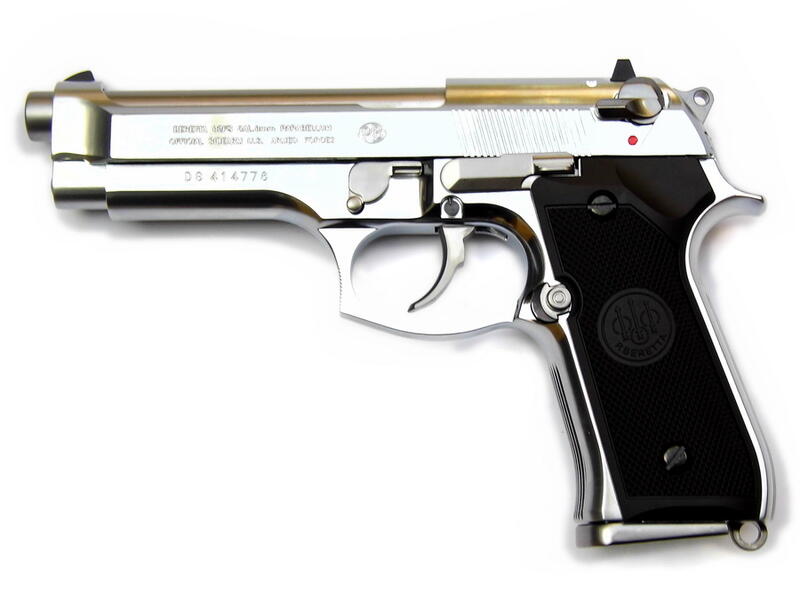 鬼島八芝蘭 WE Beretta M9 92 沙漠風暴 刻字版 全金屬 單/連發GBB手槍 瓦斯槍 無軌銀色 | 露天市集 | 全台最大的網路購物市集