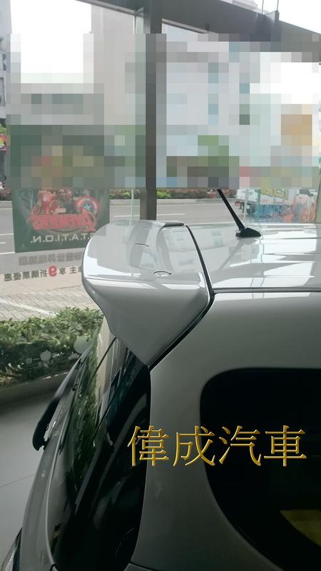 偉成汽車用品 # 豐田 TOYOTA 2016年~ SIENTA 原廠型 雙色 尾翼 鴨尾 擾流板 #