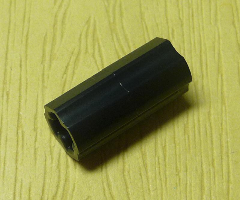 【小荳樂高】LEGO 黑色 十字軸延長套筒 Axle Connector Smooth 6538c 4512363 露天市集 全台最大