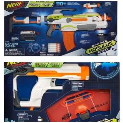 【購飛】NERF 自由模組系列ECS射擊槍 + 攻擊防衛套件(JOLT 彈夾 彈匣組 小槍 水彈槍 子彈)