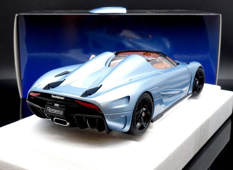 MASH-2館】現貨特價Autoart 1/18 Koenigsegg Regera Horizon Blue