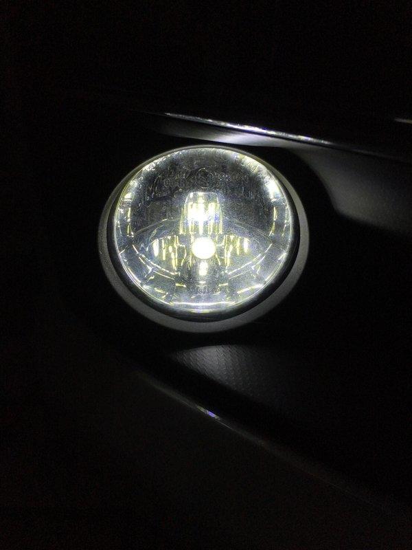 【JP 】永豐汽車LED@2016 Subaru Levorg 日行燈改P13W LED 正白光