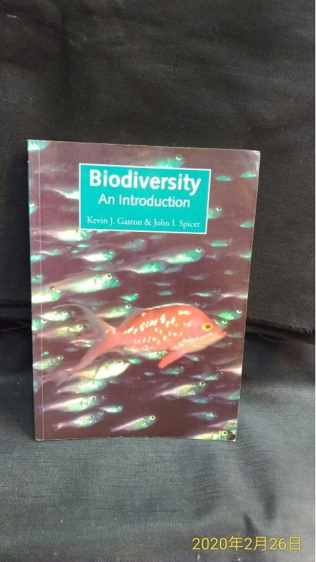 古今書廊二手書店《biodiversity》gaston│blackwell│九成新無劃記 0632049537