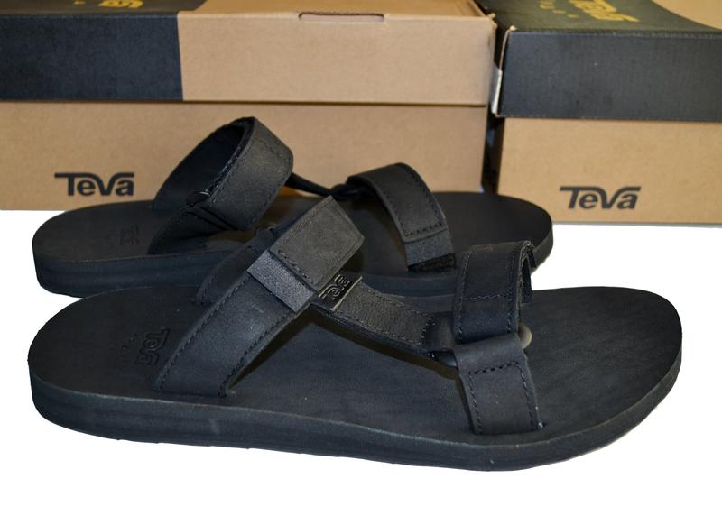 Teva universal clearance slide sandals leather