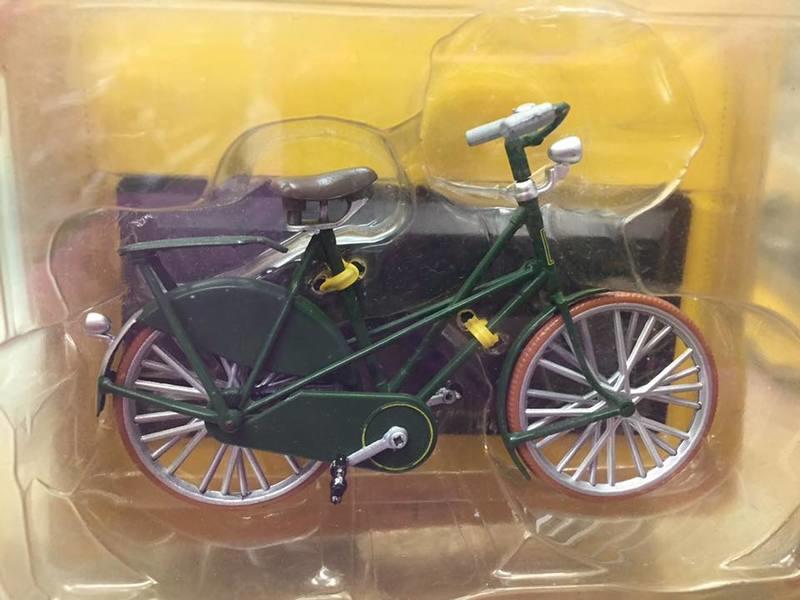 《 腳踏車 博物館 》 部分合金材質 完成品 輪可動 踏板可動 鐵馬 Bicycle 模型 BIC-080