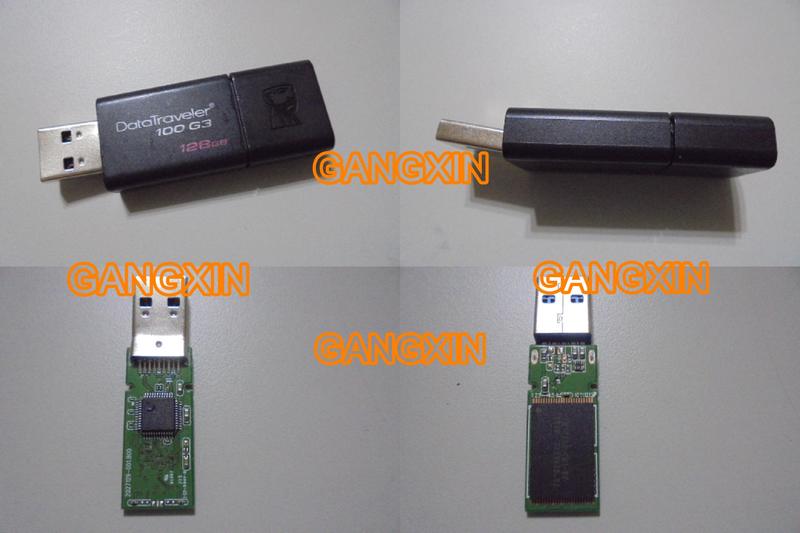 Kingston金士頓隨身碟－USB 3.0接頭撞歪╱撞斷→USB接頭更換╱維修╱修補印刷線路～文件╱相片╱影片檔案資料