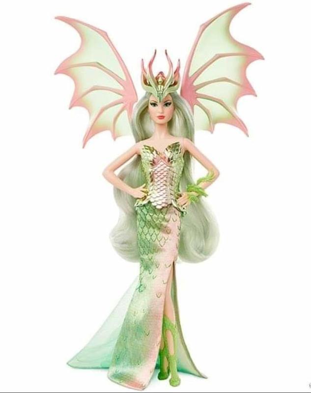 低價代購：收藏型Mythical 系列第三款dragon empress barbie