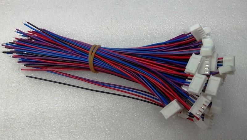 $米樂優活館$XH/2.5/線材 端子線 電子線  連接線  5PIN打4條線