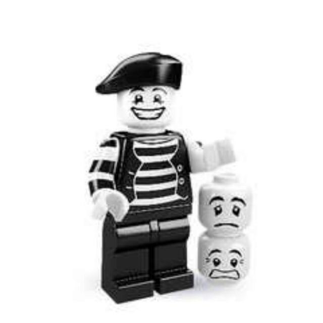 樂高 LEGO 第2代人偶包 8684 默劇演員