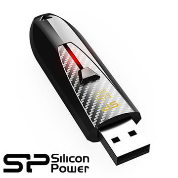 【32G】廣穎 Silicon-Power Blaze B25 USB 3.1隨身碟(黑) SP032GBUF3B25V