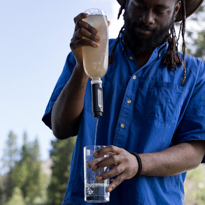 【山道具屋】LifeStraw Peak SQUEEZE 升級款頂峰生命濾水瓶-高速淨水過濾淨水器(650ml/1L)