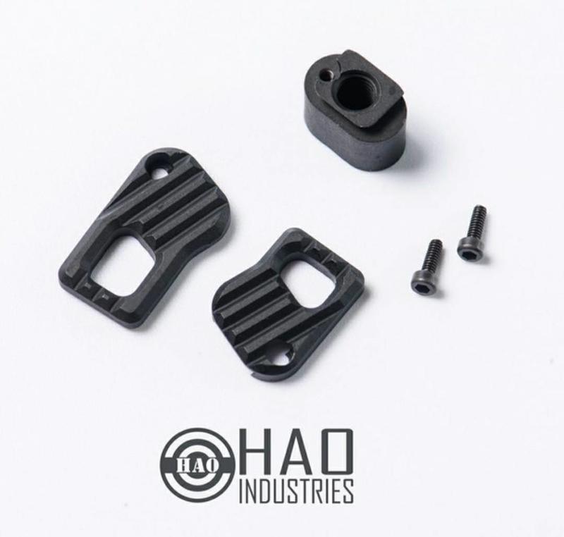 HAO'S BAD樣式鋁製加大彈匣釋放鈕- FOR真品規格/  PTW / DTW/VFC