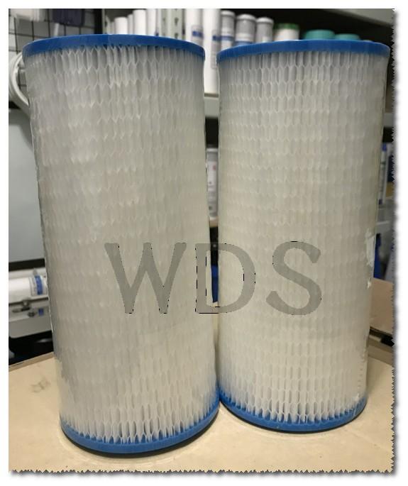 (WDS)10" 5u大胖摺疊濾心濾心(可重複清洗使用).適用於全戶過濾.地下水過濾.搭配大胖過濾器使用.濾博士可參考