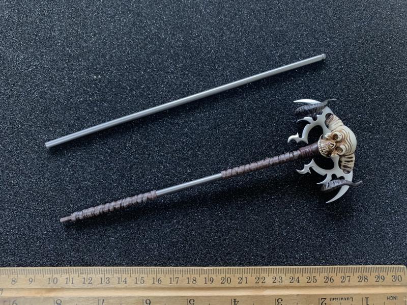 【現貨】『 女巫杖 』總長35cm ( 塑膠材質 ) 弓箭 刀 劍 槍 武器 兵器 模型 no.9723