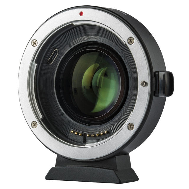 呈現攝影-Viltrox唯卓EF-EOS M2轉接環canon EF鏡頭轉EF-M機身 ×0.71減焦增光一級自動對焦M