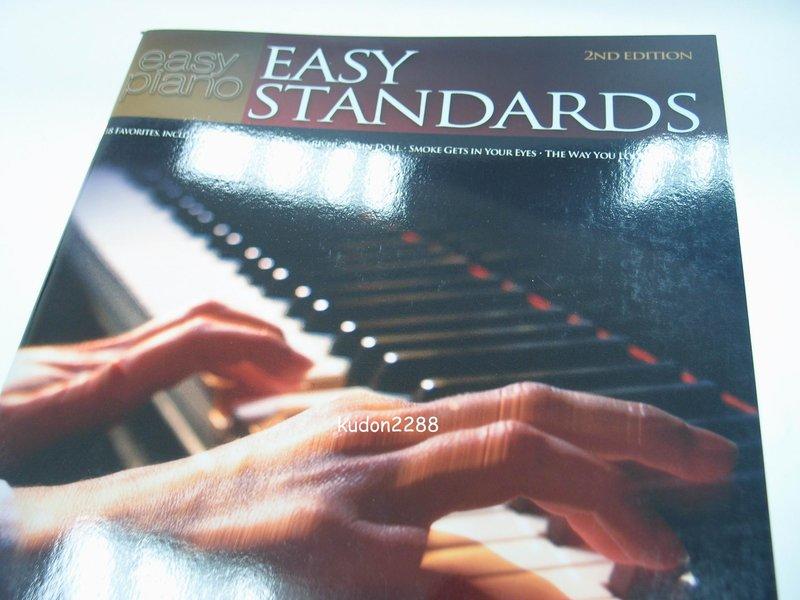 EASY STANDARDS -2nd Edition 簡易標準曲鋼琴譜 Easy Piano(全新)