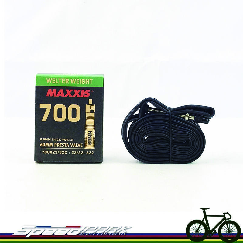 【速度公園】 MAXXIS 瑪吉斯 700X23/32C 60mm (法式氣嘴內胎) 可拆氣嘴 公路車適用 一條